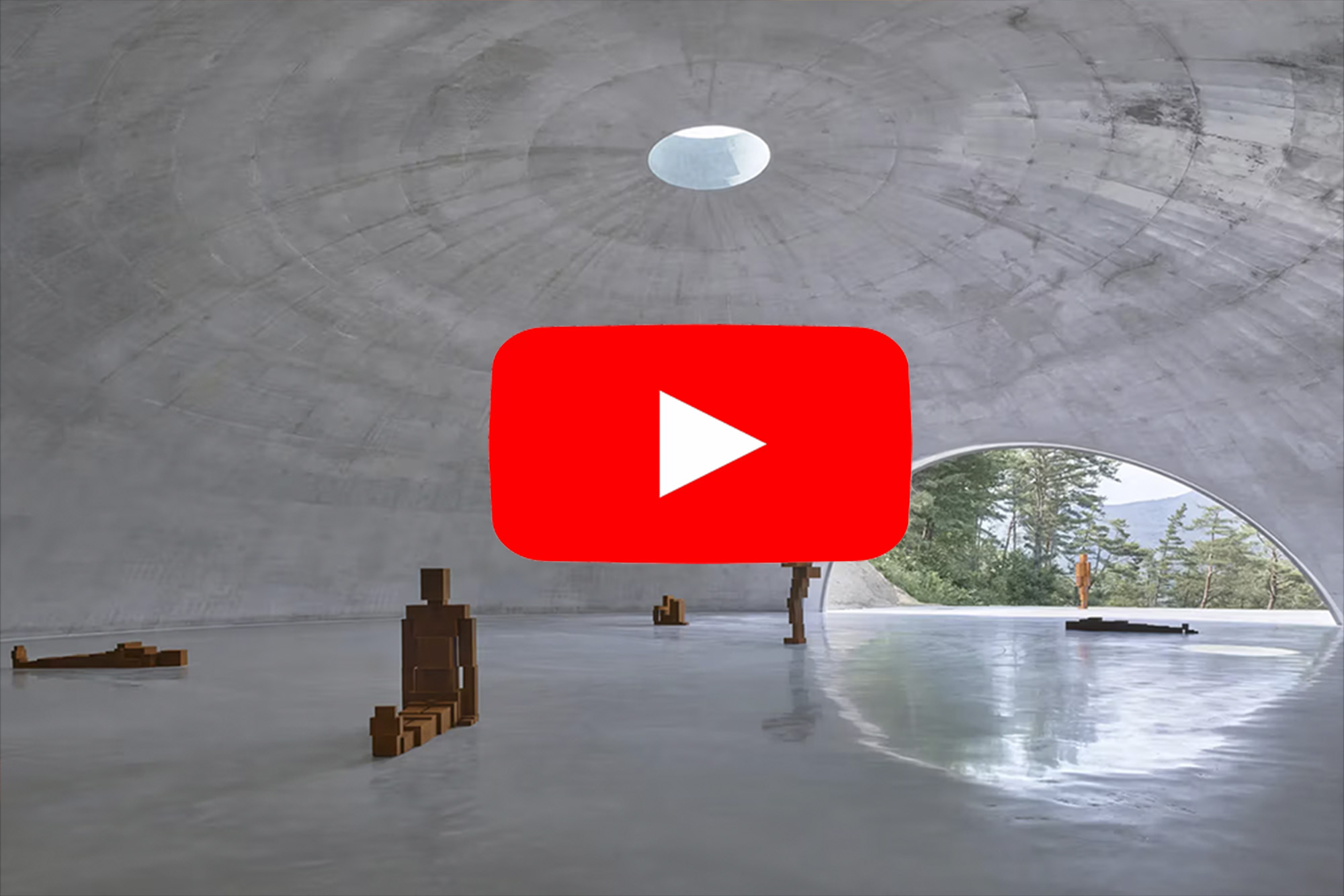 Antony Gormley ontmoet Tadao Ando in Museum SAN