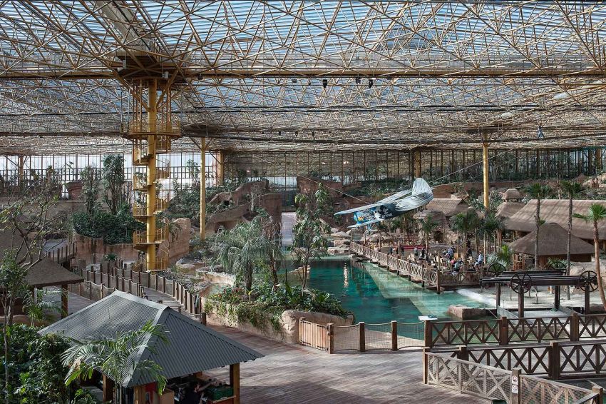 Reynaers Aluminium bewijst technische expertise in Edenya (Pairi Daiza) met tropische serre op wereldschaal