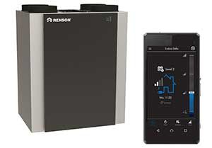 Renson Endura Delta: het vraaggestuurde D+ ventilatiesysteem met app-bediening