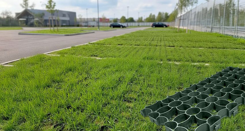 MatGeco grasplaten: structurele prestaties combineren met de duurzaamheid van doorlatende bodems