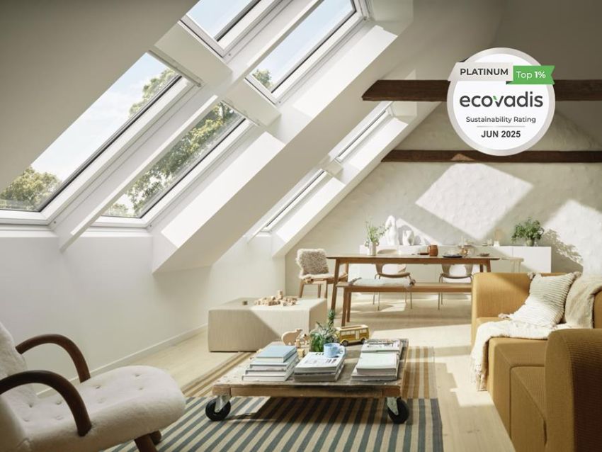 VELUX® Group in de top 1% van bedrijven wereldwijd voor zijn duurzaamheidsinvesteringen
