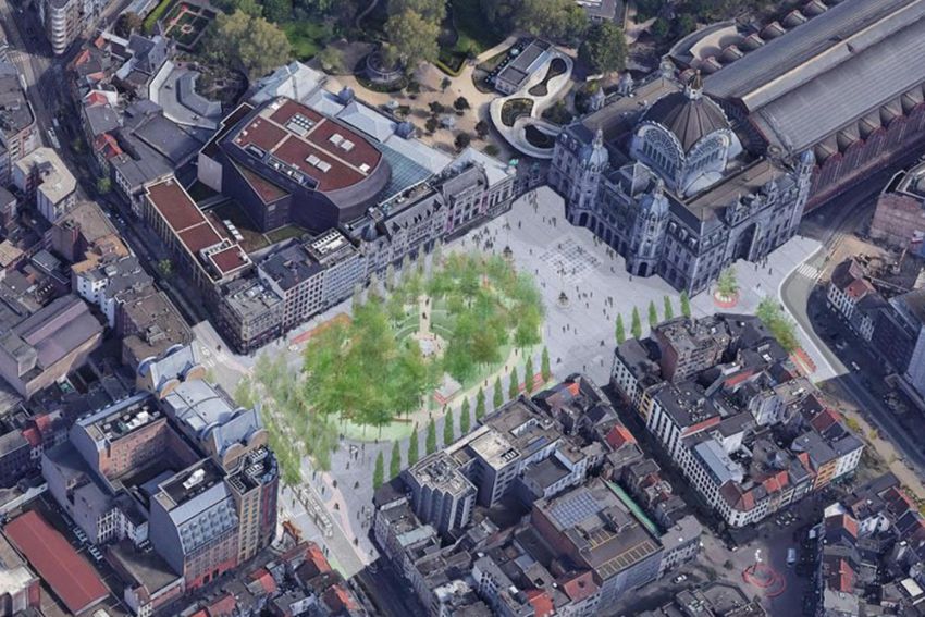 Antwerpen kiest Bas Smets als ontwerper voor Astridplein