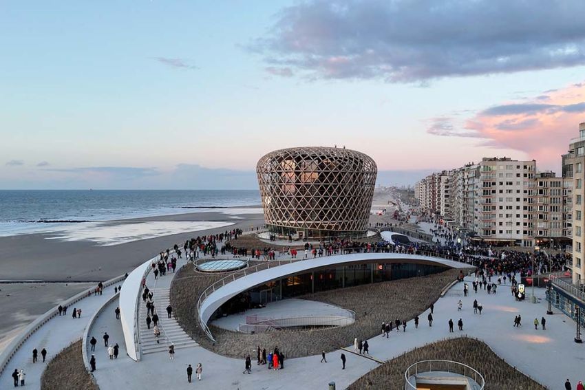 SILT: Een nieuw landmark voor de Belgische kust dankzij het vliesgevel- en daksysteem ConceptWall 50 van Reynaers Aluminium