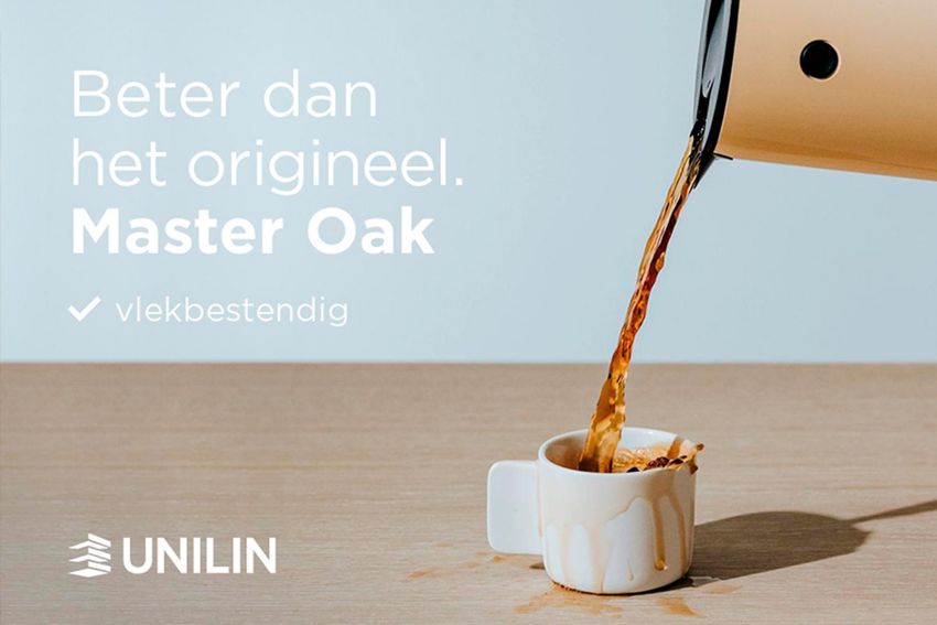 Master Oak. De look van echt eik – zonder de kwetsbaarheid.