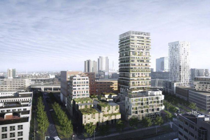 Vier Amsterdamse bureaus ontwierpen Vertical