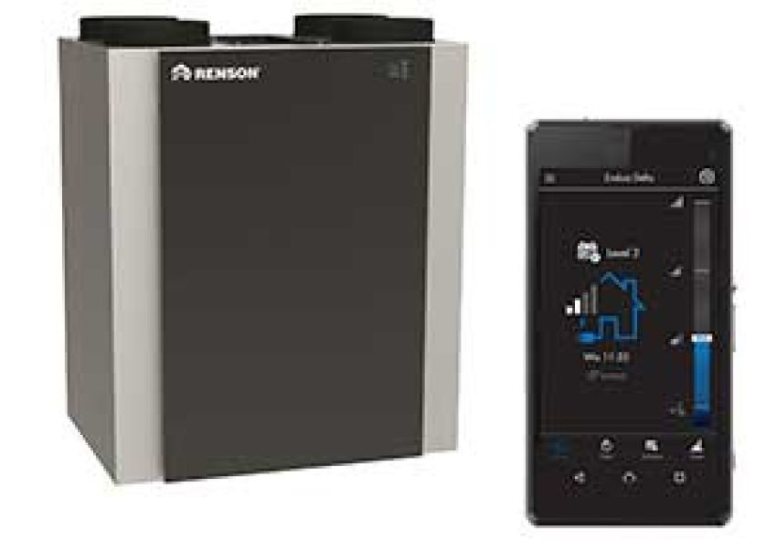 Renson Endura Delta: het vraaggestuurde D+ ventilatiesysteem met app-bediening