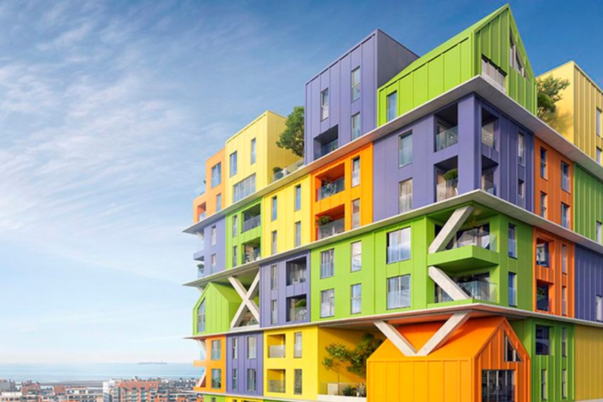 Een nieuw architectonisch uithangbord voor Knokke-Heist