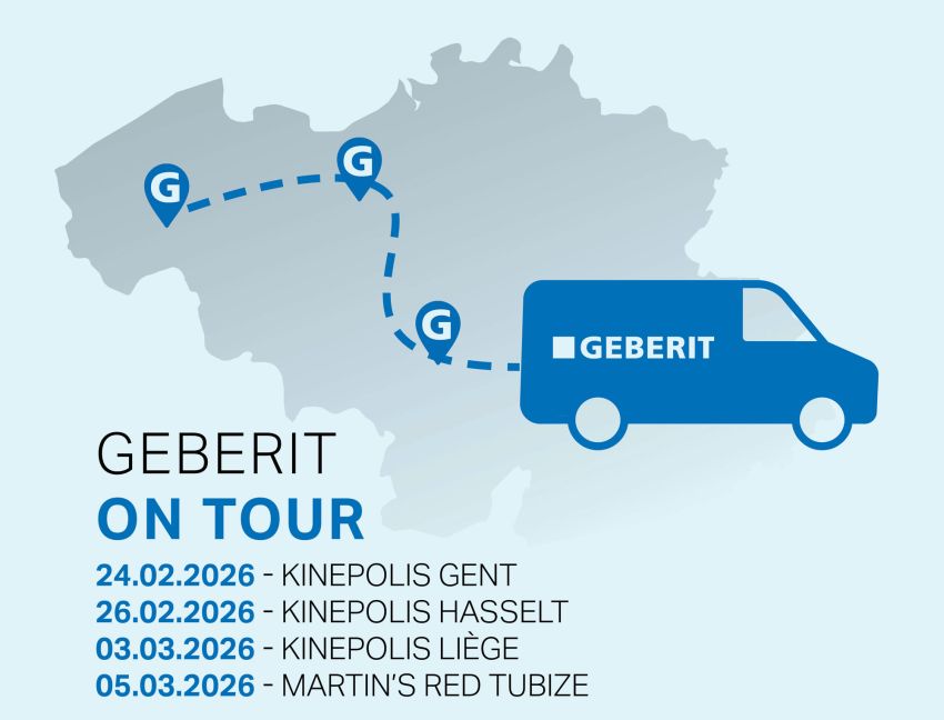 Geberit On Tour: dichter bij de professional