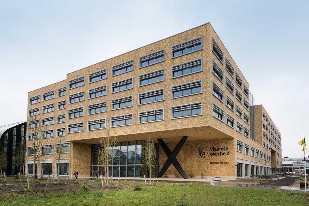 Herman Teirlinckgebouw : KNX en Smart Panels in het meest duurzame kantoorgebouw van het land