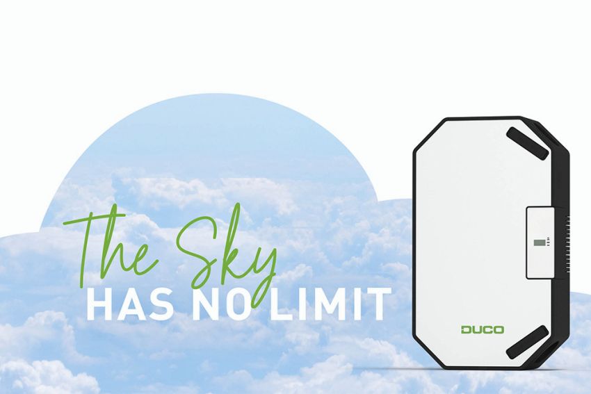 The Sky has no limit: Slimme ventilatieoplossing voor compacte ruimtes