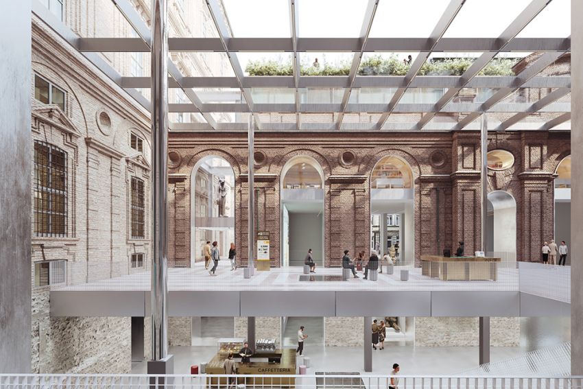 Verschillende tijdlagen in de architectuur